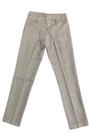 Men's saddle stitch LONG PANT-Back