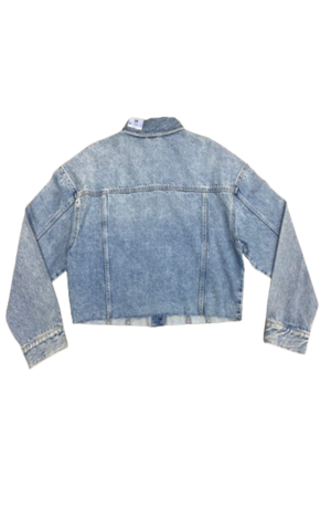 ladies jacket with stone emblishment-back